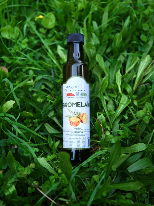 Bromelain Sıvı Ekstrat 250ml – Yüksek Değerli Sindirim Enzimi