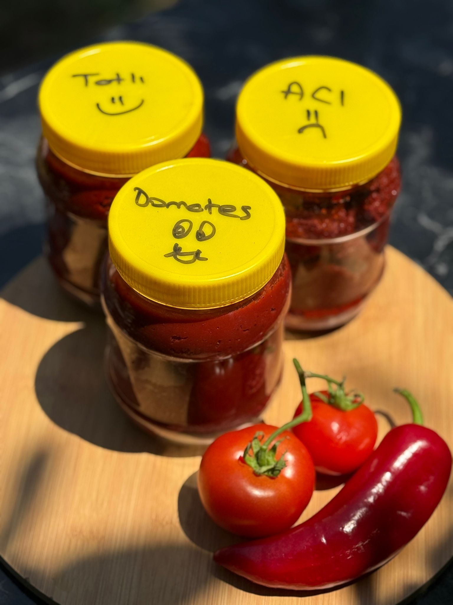 Tanışma Paketi (Domates, Tatlı Biber ve Acı Biber Salçası 500'er GR)